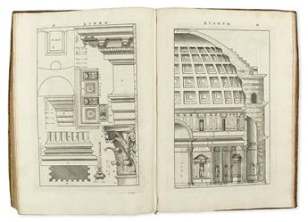 ARCHITECTURE.  PALLADIO, ANDREA. I quattro libri dell architettura.